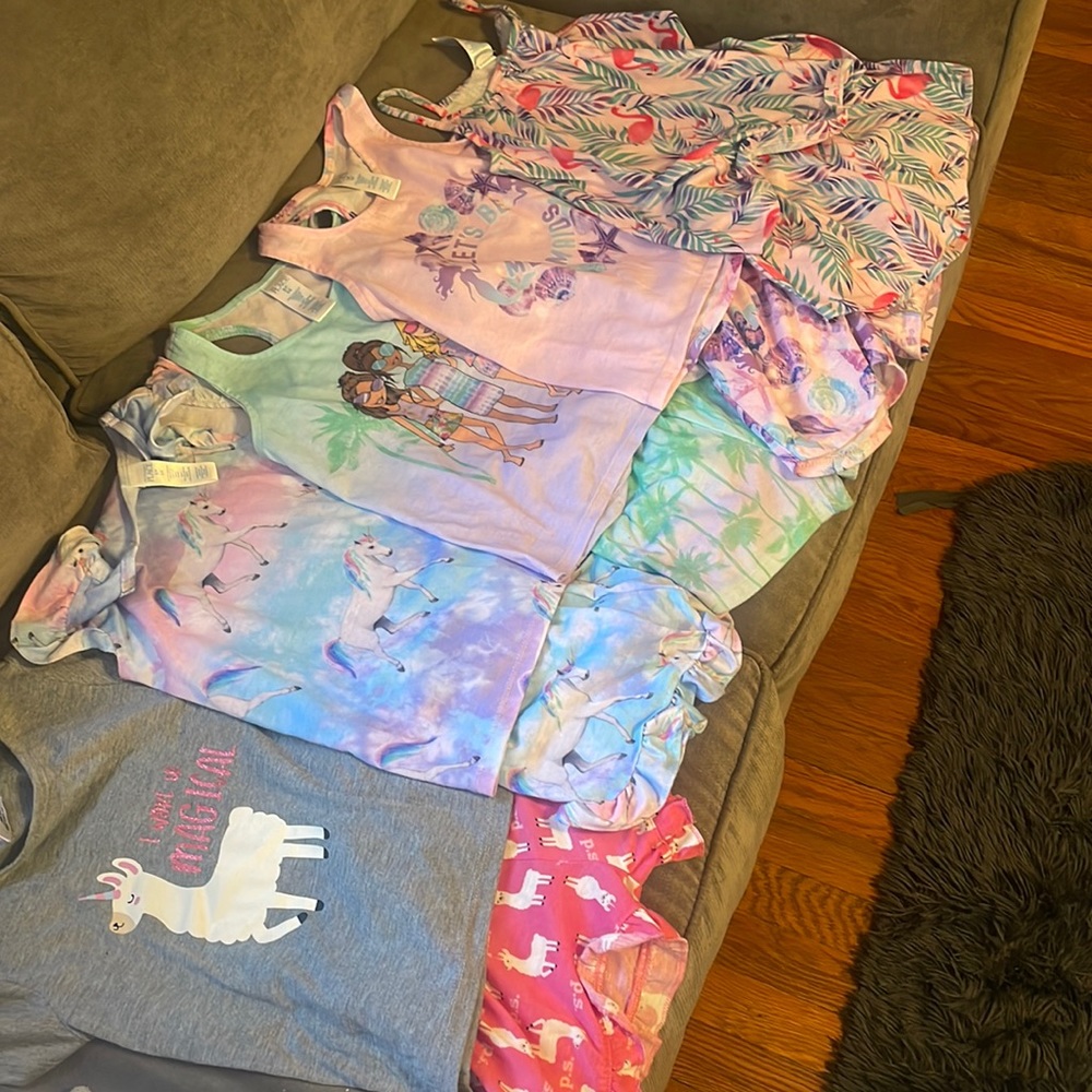 Lot of pajamas